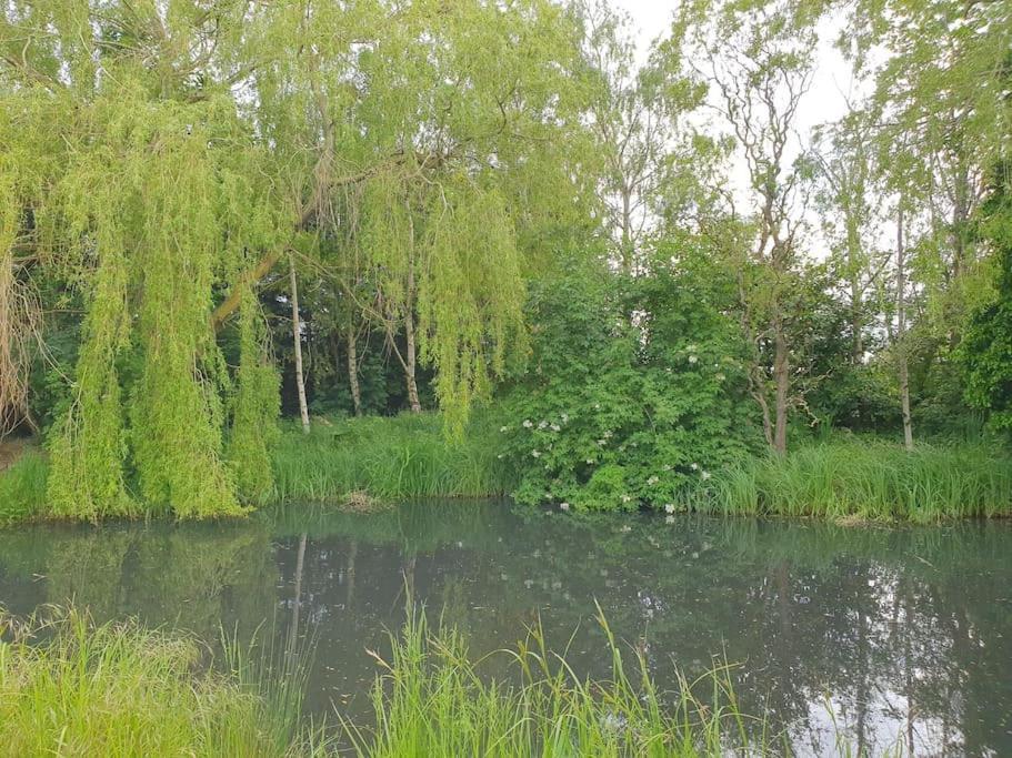 Pondside Barn Villa Long Wittenham Exteriör bild